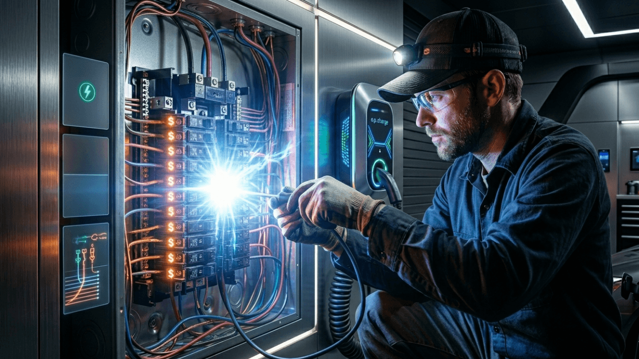 Read more about the article Can Your Electrical Panel Handle an EV Charger?