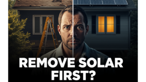 Read more about the article Re-Roofing with Existing Solar: What Homeowners Need to Know
