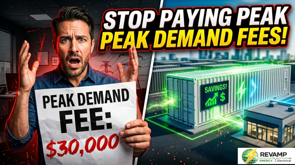 Peak Demand Reduction Using Battery Storage