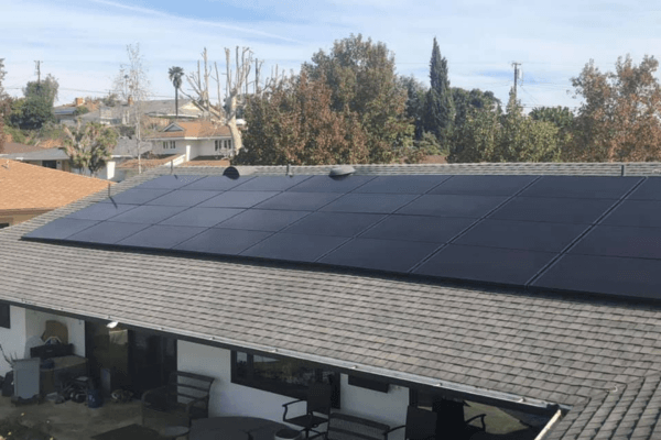 Residential Solar Rooftop House