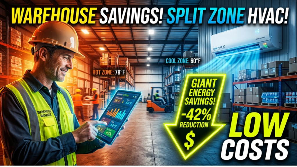 Energy Efficient Climate Control for Warehouses: Best Options