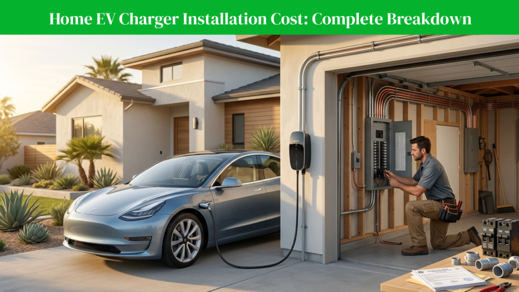 Home EV Charger Installation Cost: Complete Breakdown