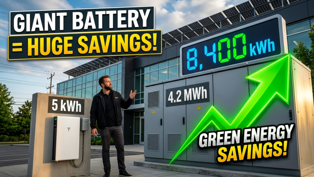 Energy Storage for Commercial Buildings: What Size Battery Do You Need?