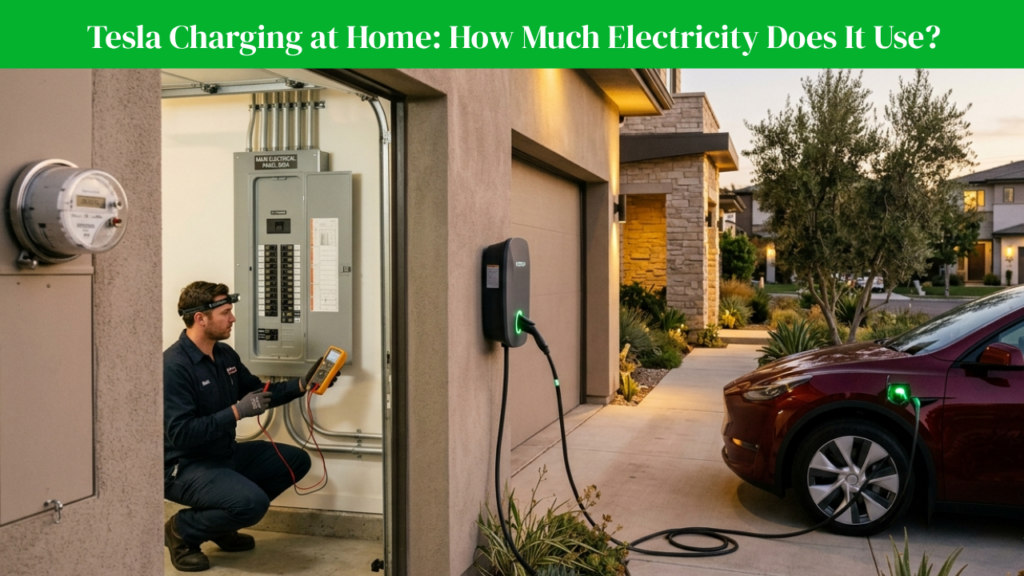 Tesla Charging at Home: How Much Electricity Does It Use?
